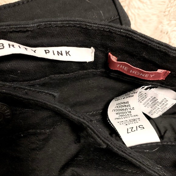 Black Jean Shorts - Picture 3 of 3